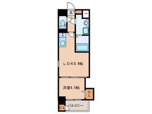 エルヴィータ駅南の物件間取画像